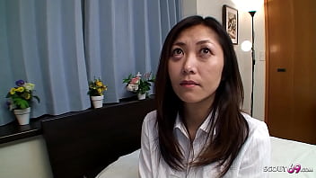 Mature Japanese Stepmother Seduces For Raw Fucking And Creampie In Uncensored Jav