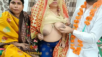 Sizzling Indian Newlyweds’ First Night Turns Wild With Mil Joining For A Threesome