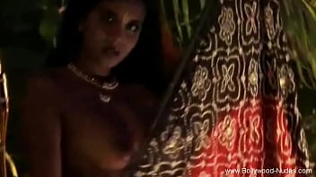 Eastern Indian Dancer Bares All In The Throes Of Ritual Ecstasy.
