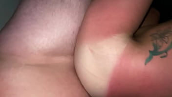 Bent Over In The Doorway, Gaping Hotel Door Invites Strangers To Watch As She Gets Filled With A Hot Load.