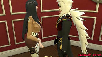 Jiraiya’s Fan Club Gangbang: Sunade Gets Pounded By Her Idol And His Crew, Creampied Deep As He Watches Her Tits Bounce
