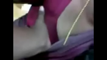 Sultry Tamil Sister Moans While Squeezing Her Tits