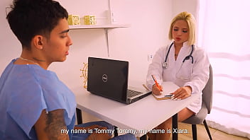 Blonde Physician Xiara Dark Gets Wet Examining Her Patient’s Massive Cock – Juan Bustos Doctor
