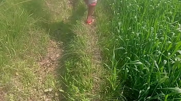Sizzling Indian Aunty Gets Wild With Young Stud In Outdoor Fling