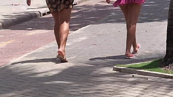 Innocent Cutie Heading To The Beach With A Delicious Ass!