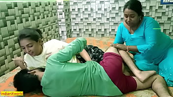 Stunning Indian Beauty Gets Shared By Her Man And His Sexy Bhabhi In A Steamy Hindi Xxx Threesome