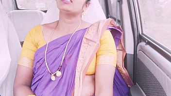 Indian Maid Gets Pounded In The Car With Filthy Telugu Whispers In Her Ear.