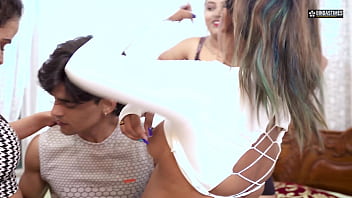Desi Yoga Teacher Gets Ravaged By A Gang Of Women In The Wild