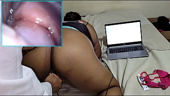 Intimate Examination: Gynecologist’s Camera Captures Deep Penetration And Internal Climax